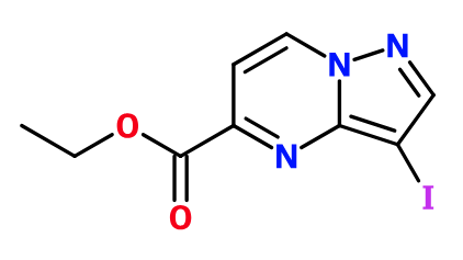 (image for) MCYI0160 3-Iodo-pyrazolo[1,5-a]pyrimidine-5-carboxylic acid ethyl ester